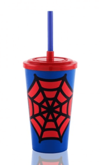 COPO SUCO CALDERETTA 500 ML PP COM TAMPA E CANUDO 