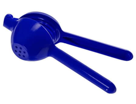 ESPREMEDOR DE LIMÃO PLÁSTICO AZUL