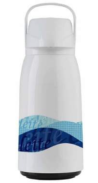 GARRAFA AIR POT PP 1,8 L DEC GOURMET LEITE