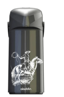 GARRAFA TÉRMICA MASSIMA 1,8L MASSIMA PRETO DEC GAUCHO PRETA