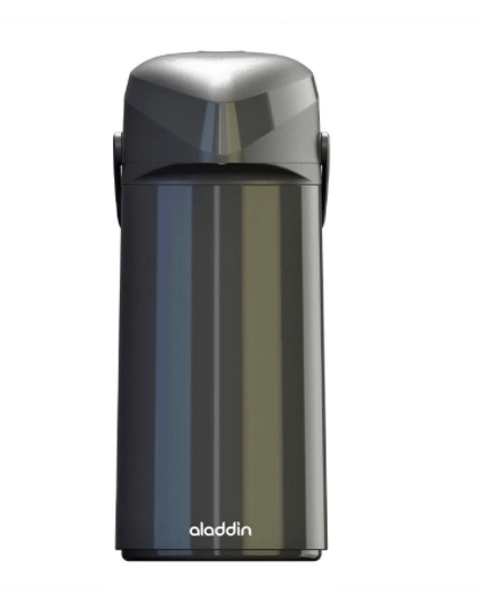 GARRAFA TÉRMICA  MASSIMA 1,8L PRETA LOGO ALADDIN