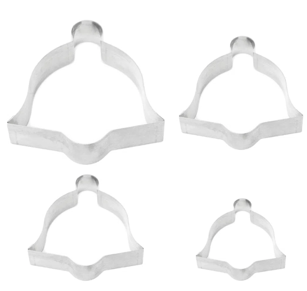 JOGO CORTADOR PETIT FOUR SINO INOX 4 PEÇAS