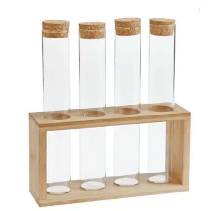 JOGO DE PORTA TEMPERO BOROSILICATO