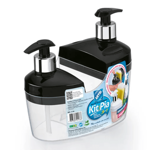 KIT PARA PIA 3X1 PRETO