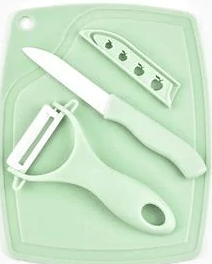 KIT DE COZINHA 4 PEÇAS VERDE