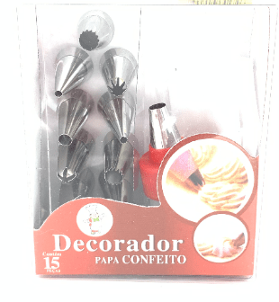 KIT P/DECORADOR PARA CONFEITO