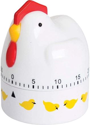 MARCADOR DE TEMPO DE COZINHA GALINHA
