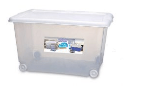 ORG 50L TRANSL TAMPA TRANSPARENTE