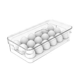 ORGANIZADOR DE OVOS CLEAR FRESH NATURAL