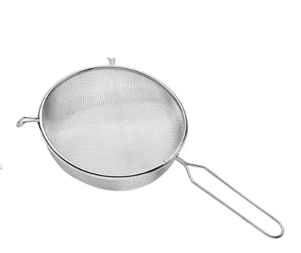 PENEIRA EM AÇO INOX 18 CM