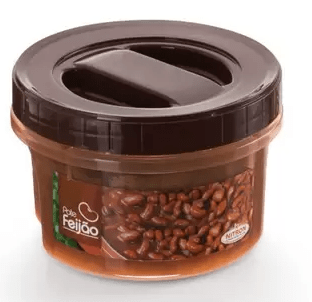 POTE ACOPLADO FEIJAOZINHO COM ROSCA 500 ML