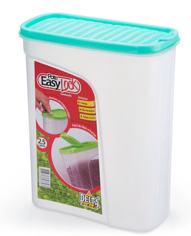 POTE EASY LOCK  2,500 LTS AZUL