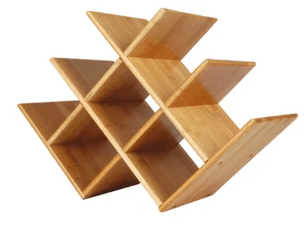 RACK PARA VINHO BAMBOO
