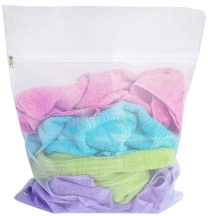 SACO PARA LAVAR ROUPA DELICADA DE POLIESTER C/ZIPER D