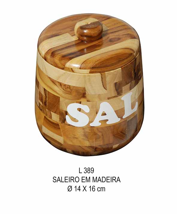 SALEIRO DE MADEIRA