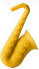 SUPORTE DE SILICONE PARA PANELA AMARELO