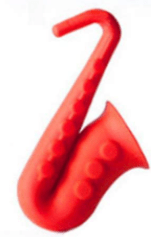 SUPORTE DE SILICONE PARA PANELA VERMELHO