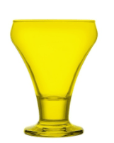 TACA FROSTY 305ML AMARELO