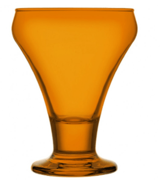 TAÇA FROSTY 305ML LARANJA