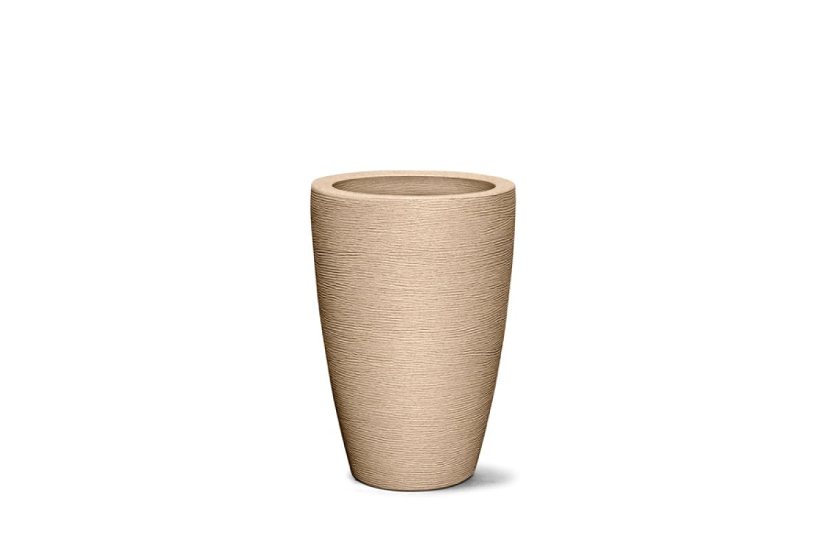 VASO GRAFIATO CONICO 65 AREIA