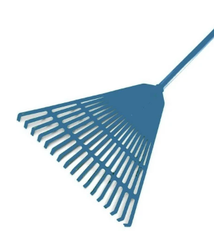 VASSOURA PARA GRAMA AZUL
